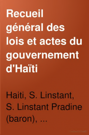 Recueil général des lois et ac...